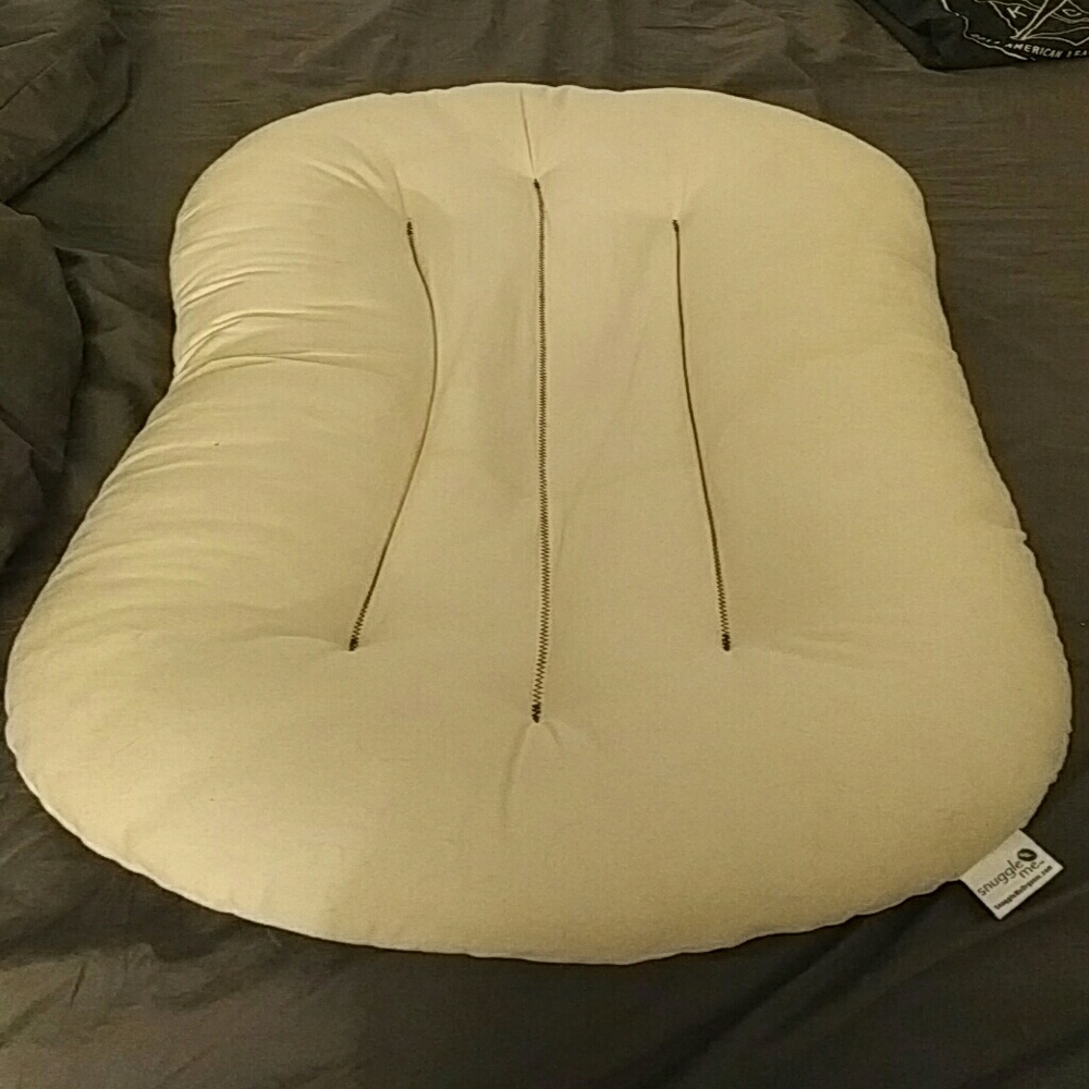 Snuggle me organic baby pillow